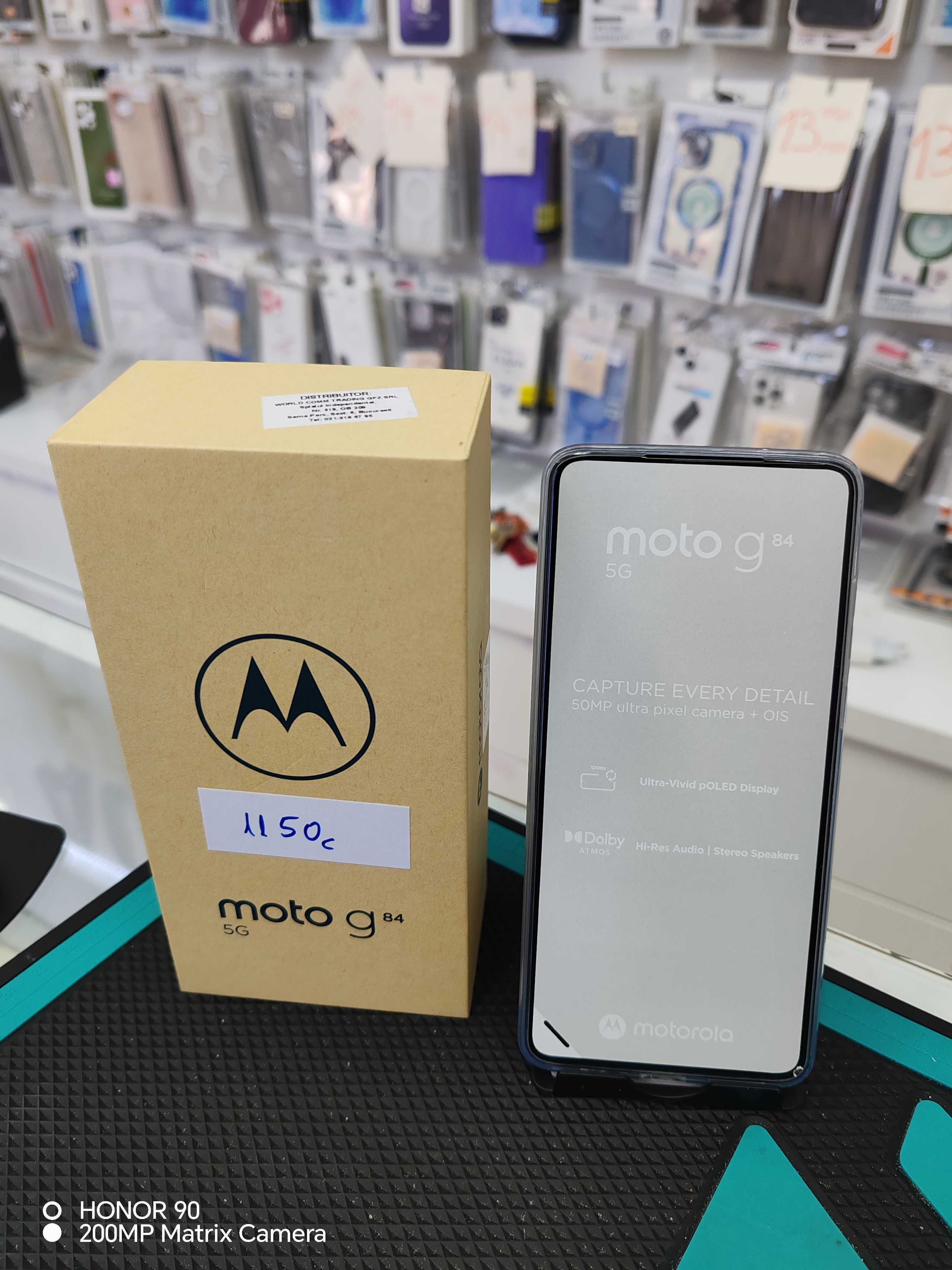 Moto G84 5G, 12/256 GB, Nou, Garantie