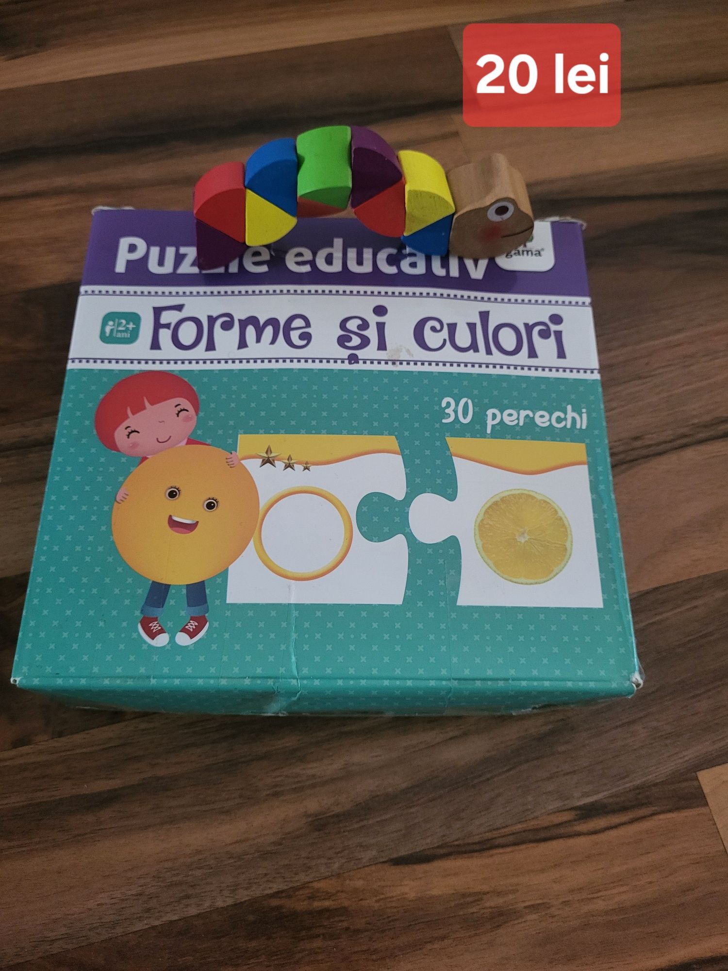 LOT Jucării lemn stil Montessori