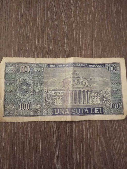 Bancnota 100 lei anul 1966