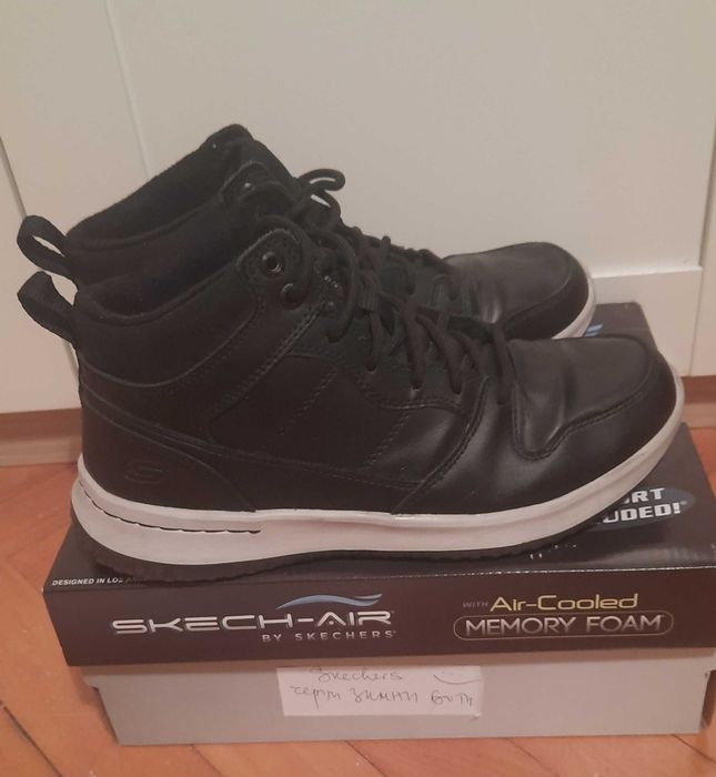 Мъжки обувки  ест.кожа Skechers 42