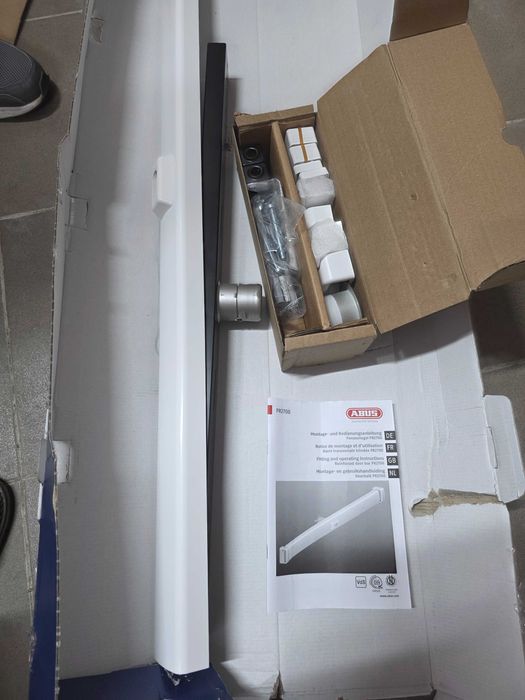 Bară de blocare blindată Abus PR2700 pentru uși de casă și apartament