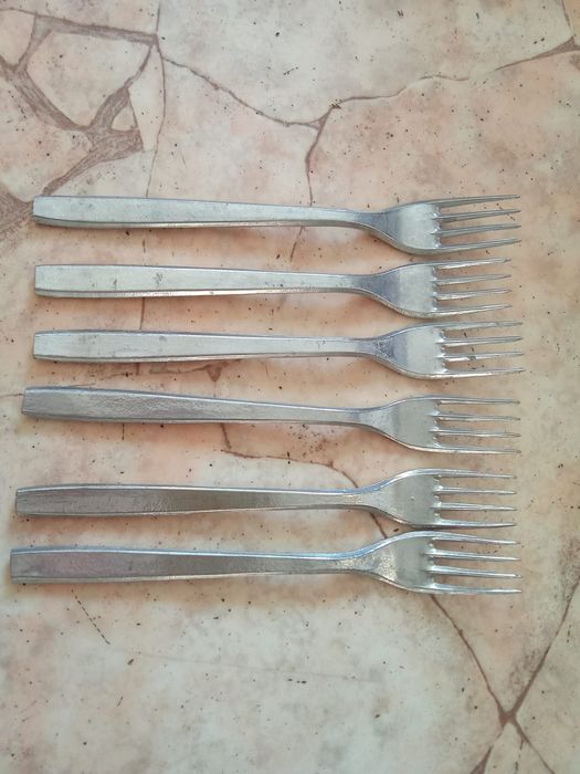 Вилки СССР новые алюминиевые 60шт
