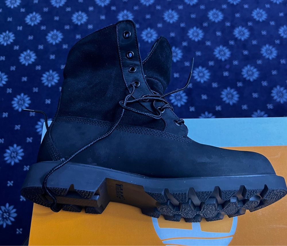 Ghete Timberland Linden Woods Black Nubuck