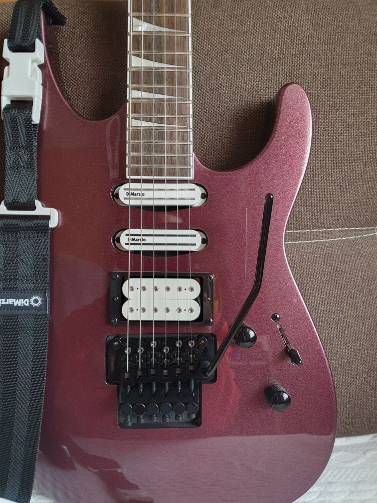 Jackson X Series SL3X DX Oxblood - custom.