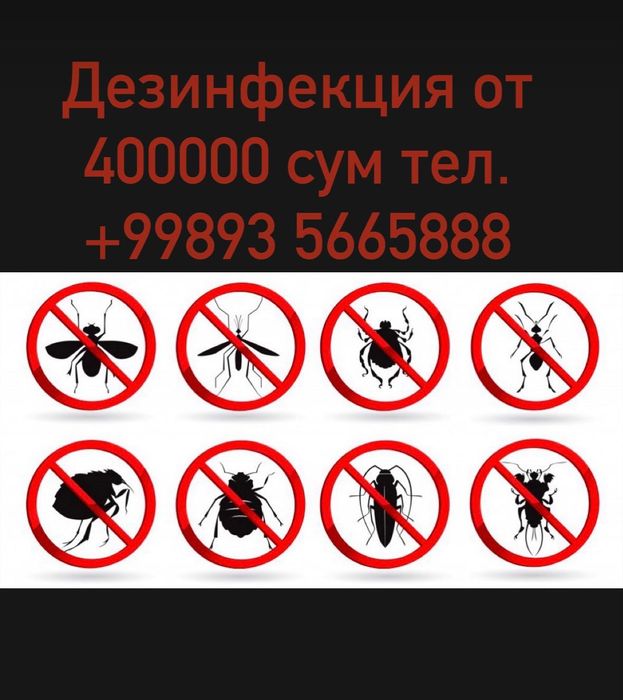 Дезинфекция любого помещения