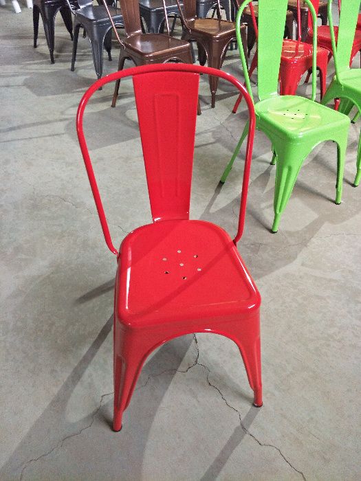 Mobilier metalic scaune TOLIX pentru HoReCa restaurant, terasa, pub