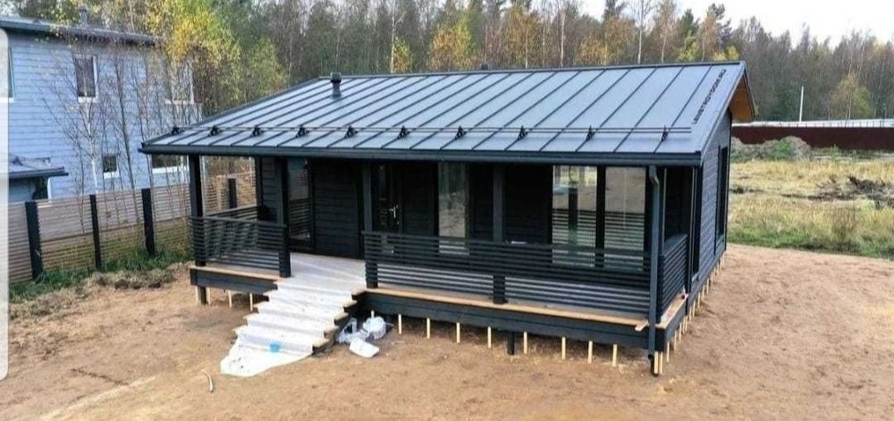 Vand container modular tip casa este confortabilă fonica și termică