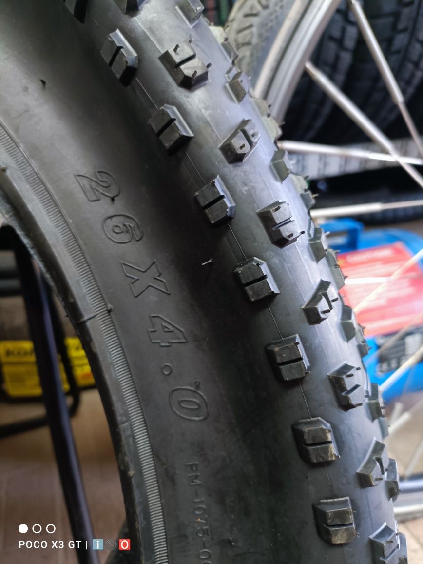 Велосипедни-олекотени гуми Michelin 26" и за фатбайк CHAOYANG 26х4.00