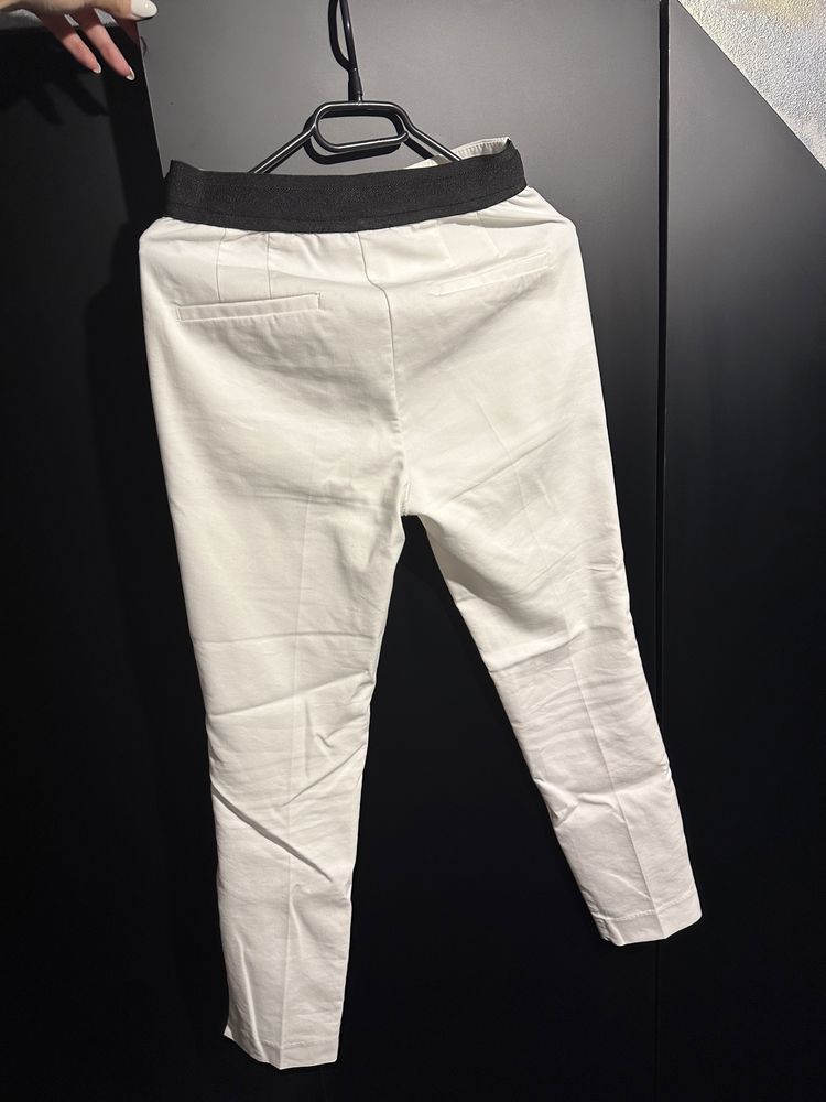 Бял панталон Zara Зара