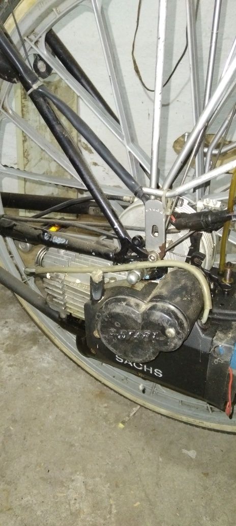 Bicicleta motor nemțească saxonete sachs