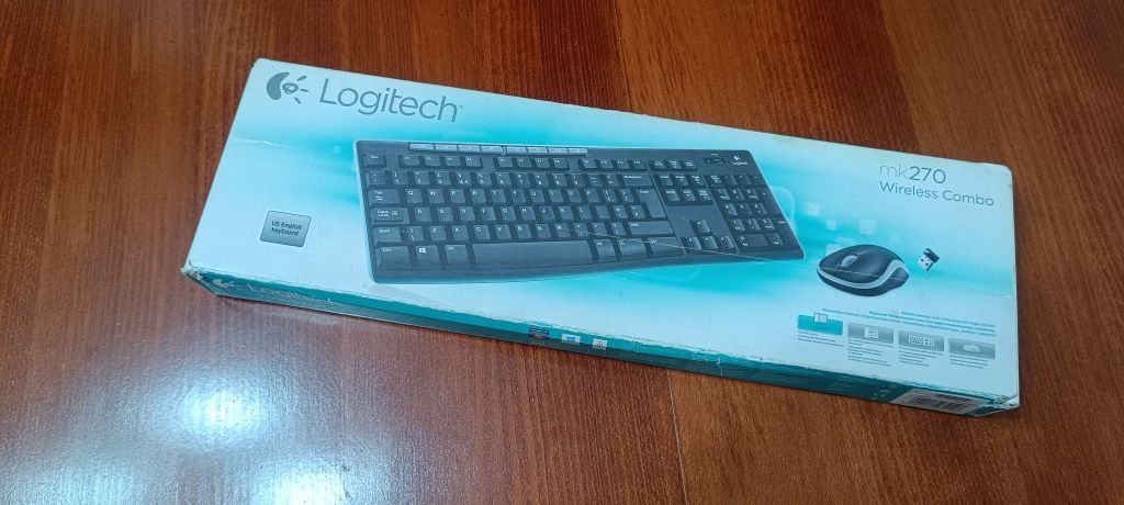 Клавиатура и мишка Logitech безжични