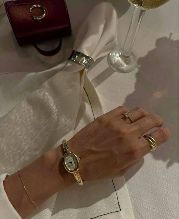 CARTIER Женские часы Baignoire 15