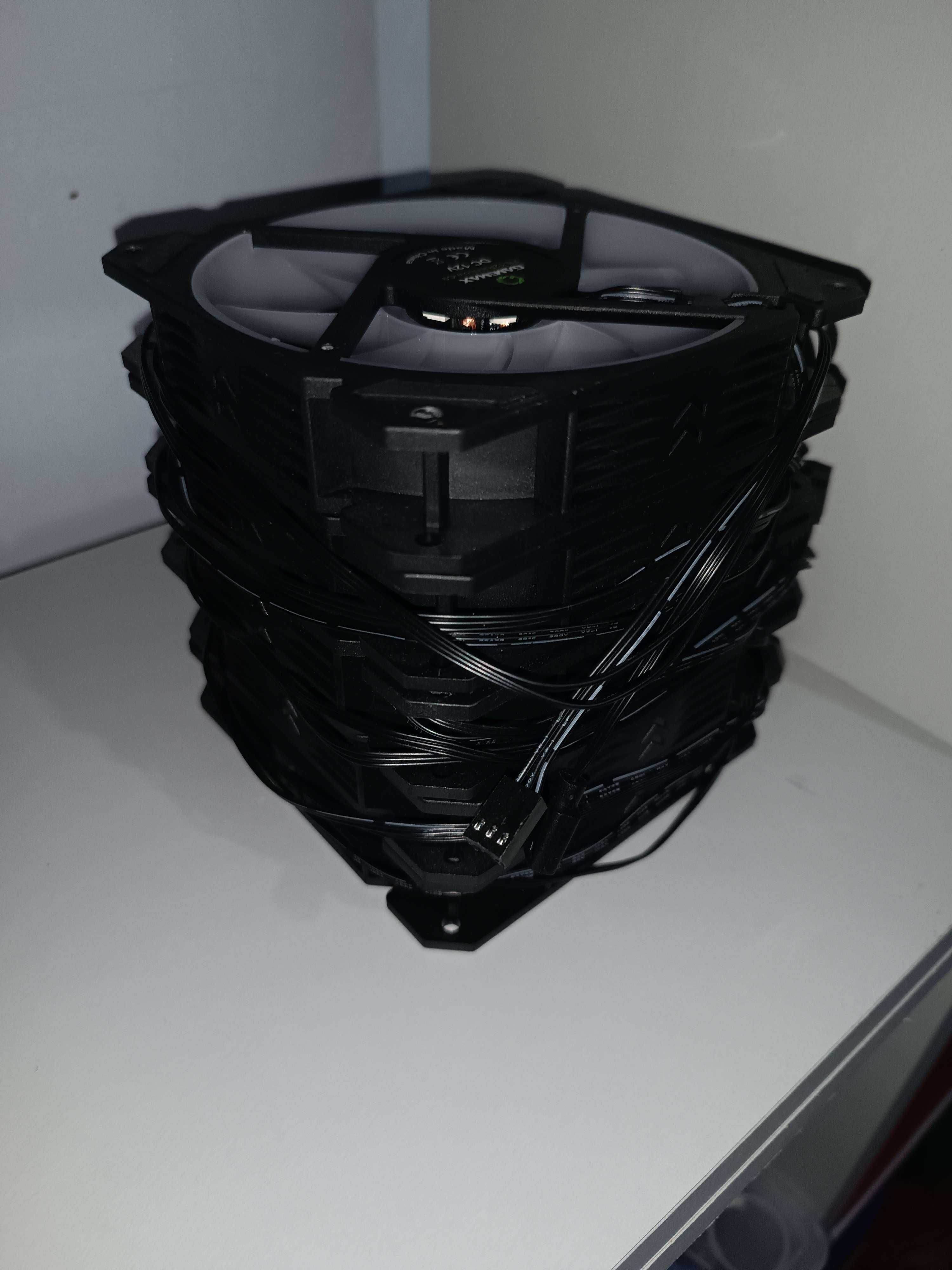 Set 5 Ventilatoare Gamemax 120mm ARGB