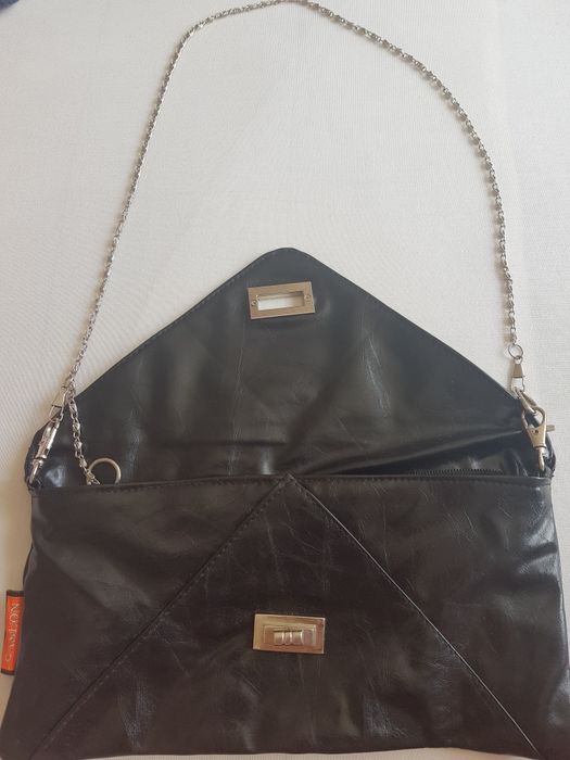 Fusta mini River Island si Gentuta neagra de ocazie