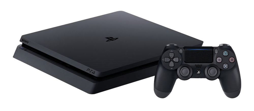 Чисто нов плейстейшън 4 + 6игри.