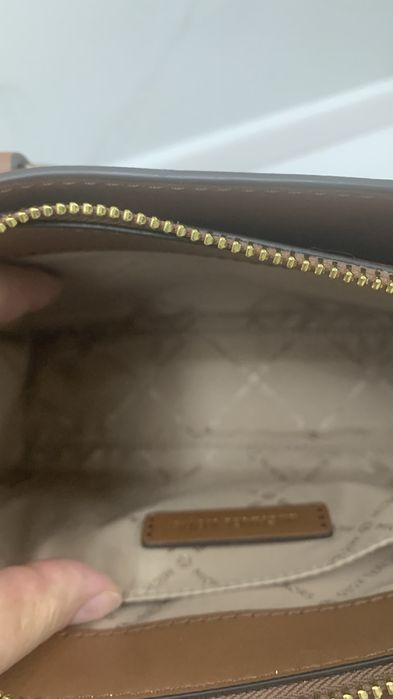 Сумочка кожаная через плечо