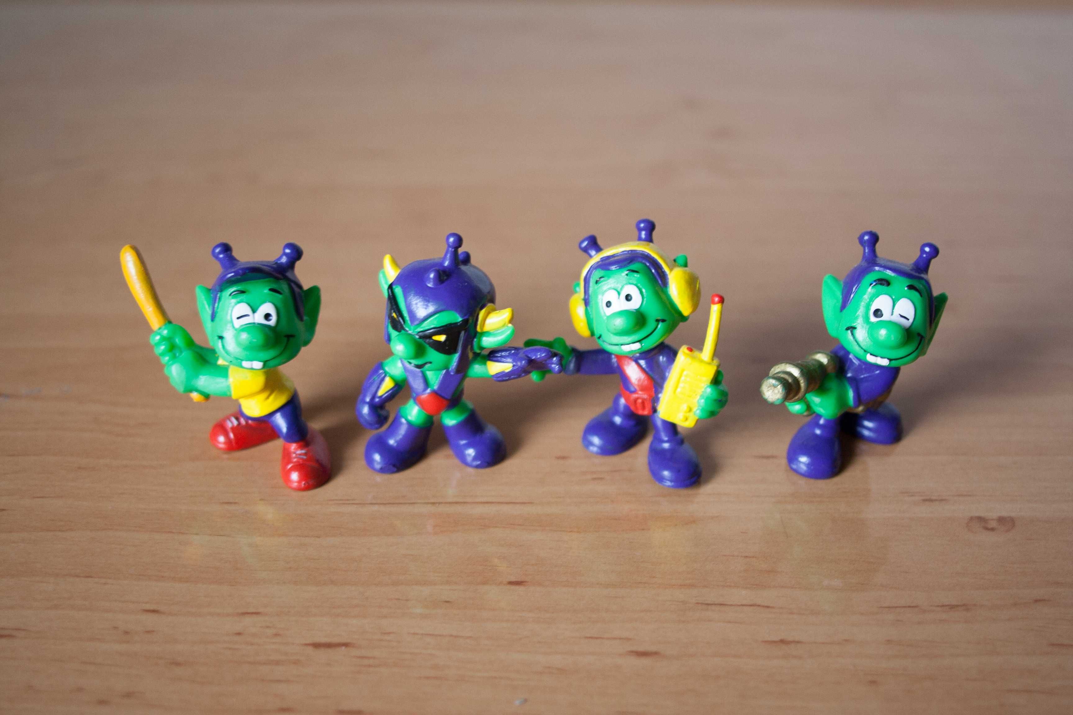 4 figurine Astrosniks marca Bullyland