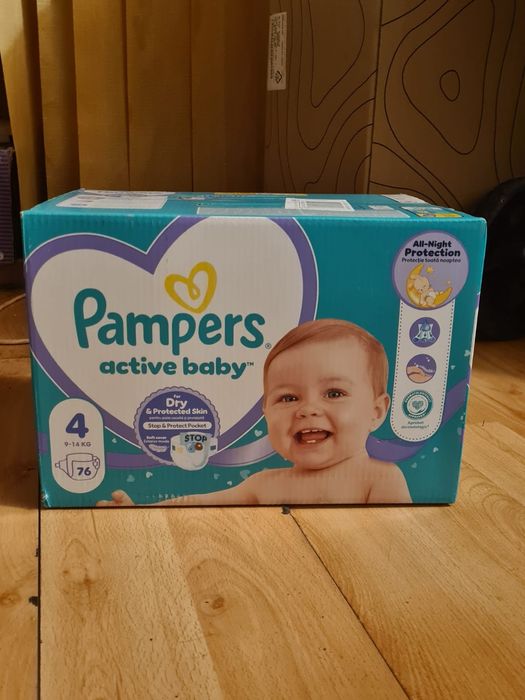 Pampers active baby  nr 4