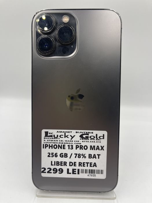 Iphone 13 Pro Max 256Gb/78% Baterie GARANTIE/FACTURA #47935