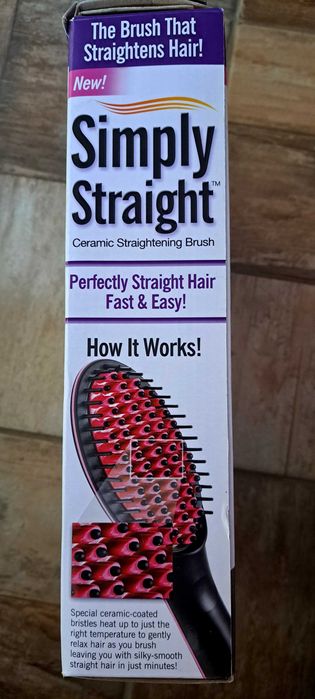 Електрическа четка за изправяне на коса.