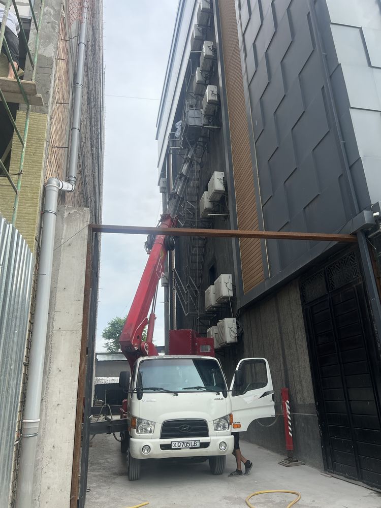 Avtovishka va Avtolift xizmati Автовышка Автолифт услуга Vishka Вышка