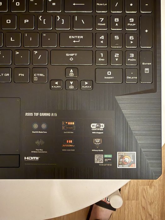 Laptop gaming ASUS TUF A 15