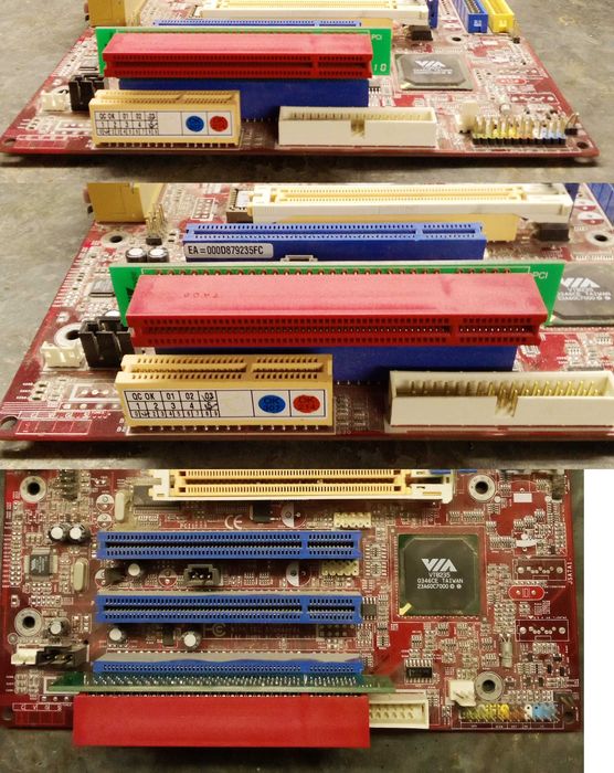 PCI to PCI, для ПК, переходник Г-образный