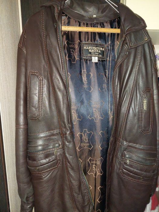 Haină piele bărbătească