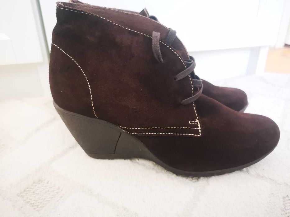 Испански обувки от естествен велур 38-ми номер