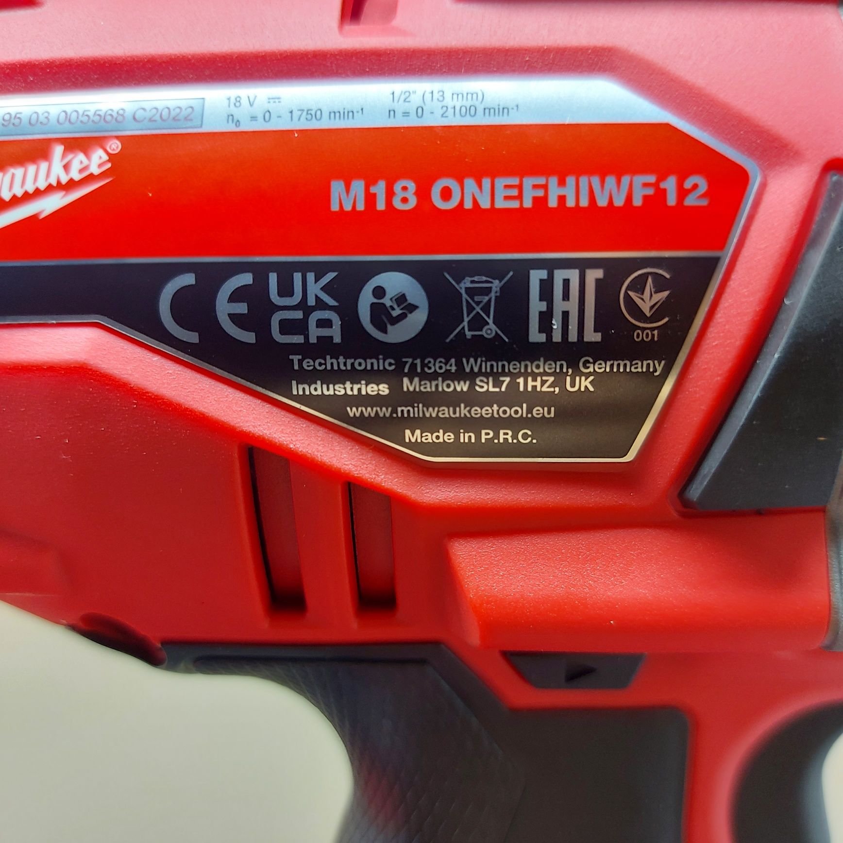 ПРОМОЦИЯ.Нов гайковерт Milwaukee M18 ONEFHIWF12-502X