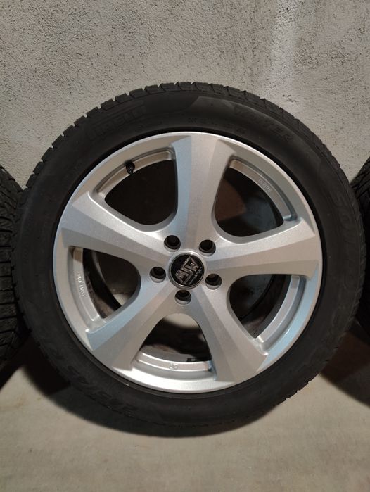 Jante R18 MSW cu Anvelope 245/45/18 PIRELLI