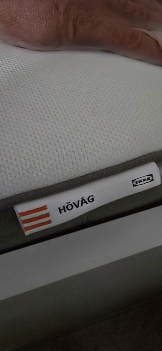 Vand pat 90 cm Ikea Flaxa o persoana+saltea HOVAG