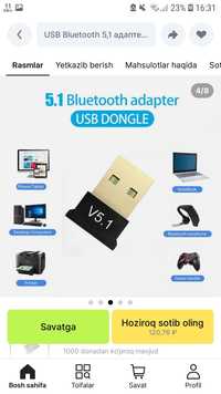 USB Blutus  5.1 adapter
USB Bluetooth 5.1 Adapter