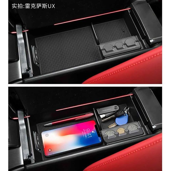 Organizator spatiu depozitare cotiera Lexus UX250h UX200 tava consola