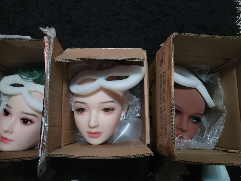 Ultimele bucăți!Cap manechin di silicon foarte real