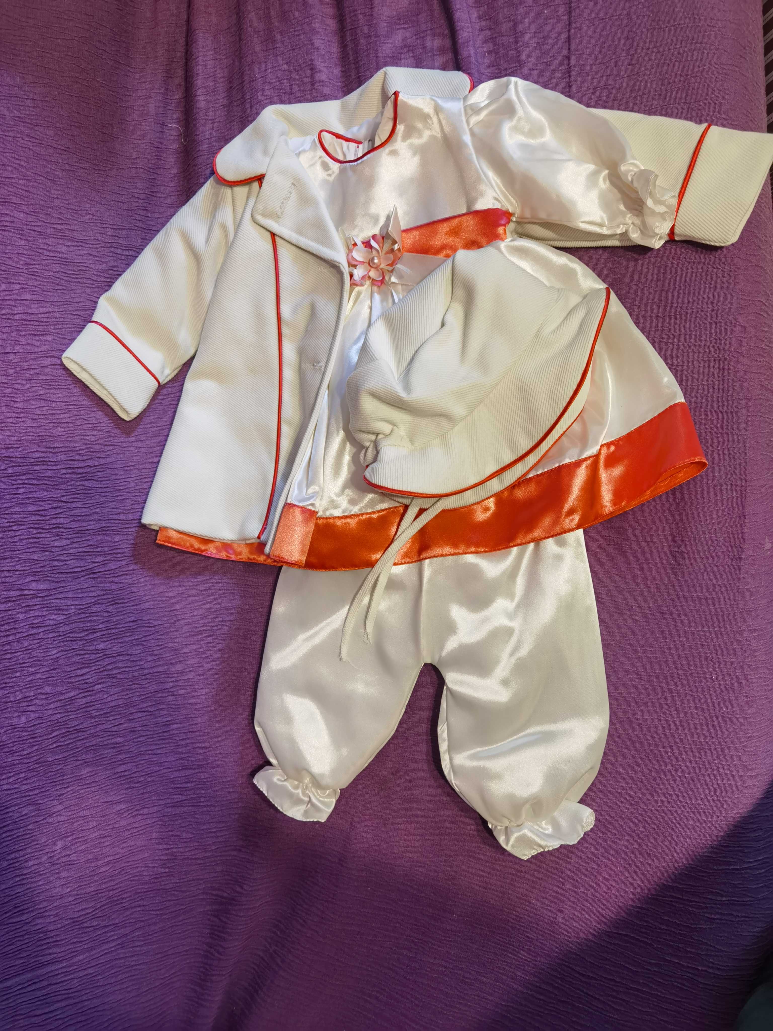 Costum pentru botez/ocazii fetite Domino baby