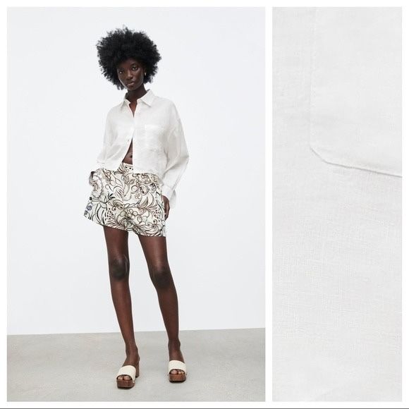 Ленена риза Zara