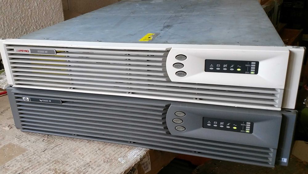 UPS HP(US) 6000,3000,1500,1000,750VA sin pur, AVR electronic, BattPack