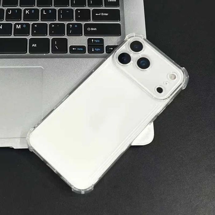 Прозрачен Кейс за  iPhone 17 Pro - Устойчив на Падане