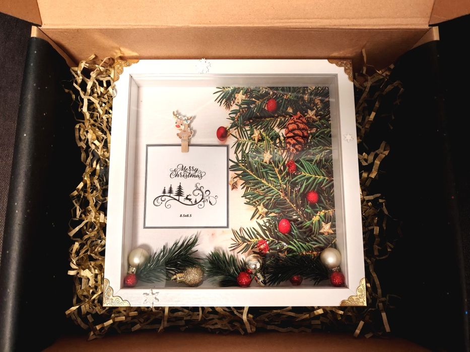 3D Коледни рамки с място за снимка
