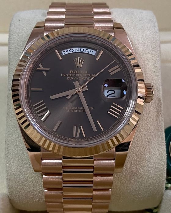 Ceas rolex daydate chocolate 40,mm