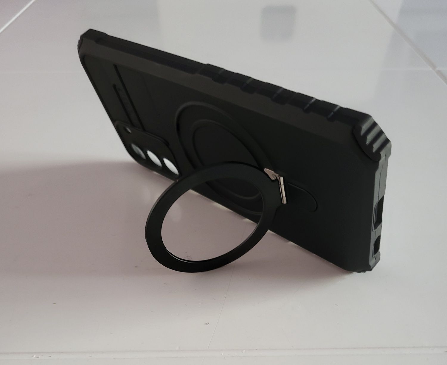 Shockproof case, Samsung s21 fe, magnetic ring