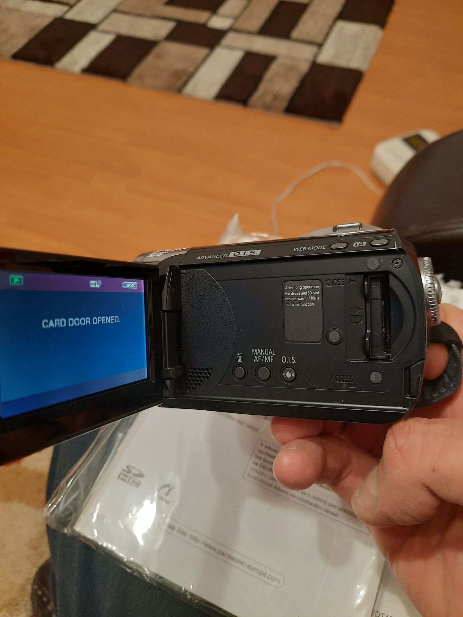 Camera video Panasonic SDR-S26