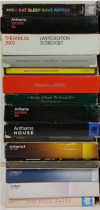Colectie  32 albume / box set   Ministry of Sound  techno Electronic
