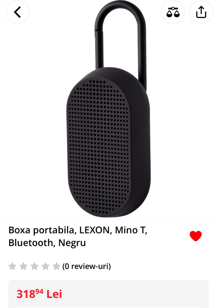 Boxa portabila, LEXON, Mino T, Bluetooth