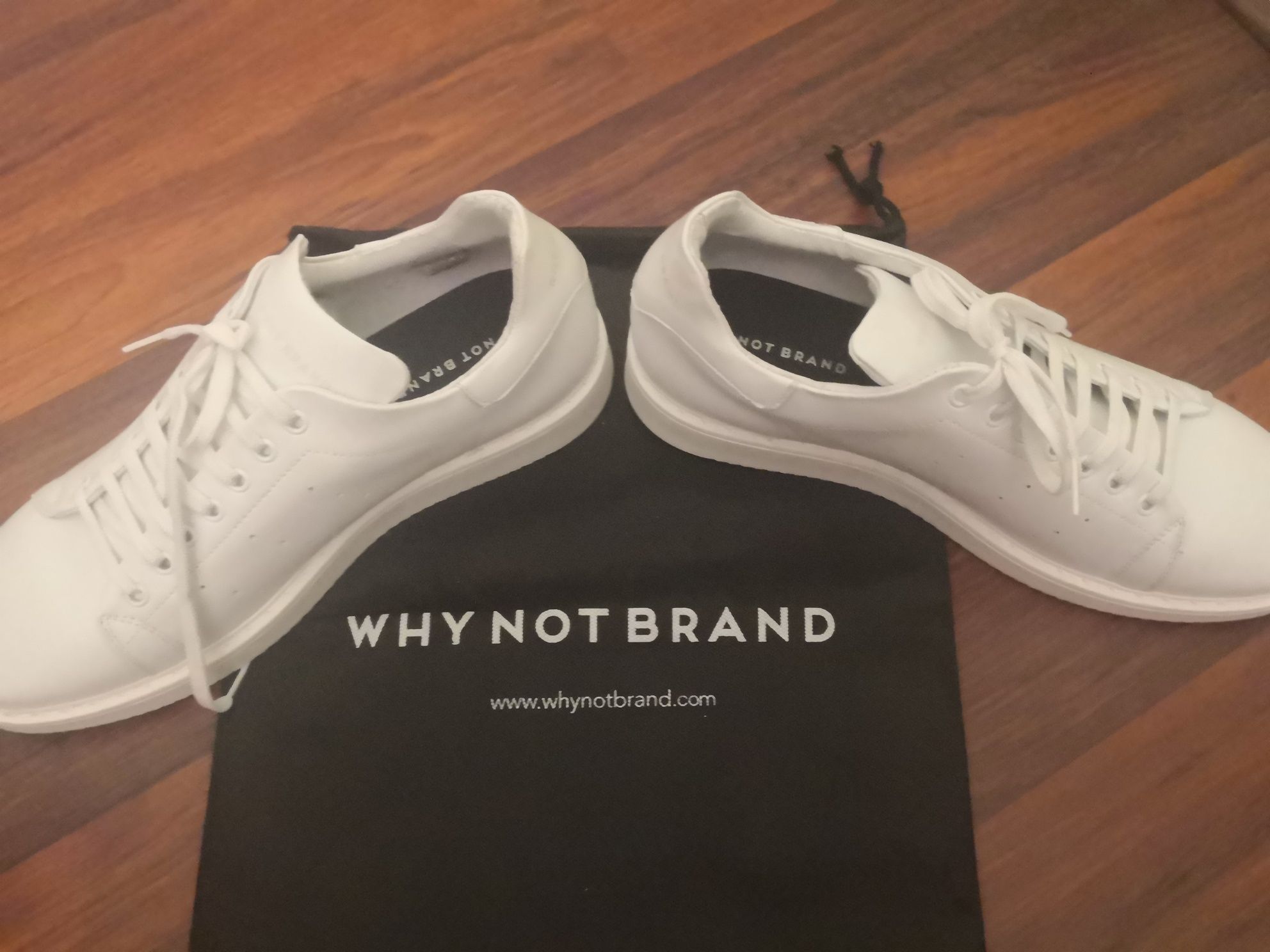Sneakers Pantofi sport Why not brand piele albi Italia 44