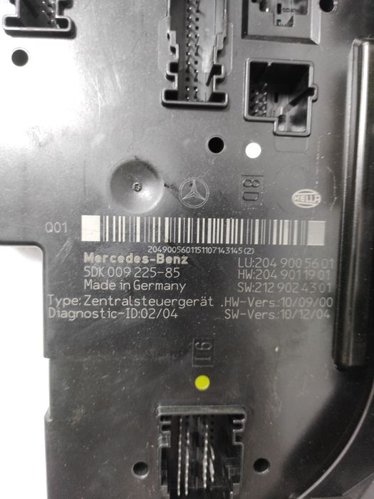 Unitate portbagaj SAM Mercedes C-Class w204 Facelift E-Class w212 2012