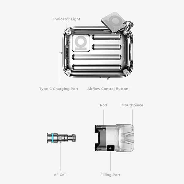 Tigari electronice - Kit Pod Aspire Riil X