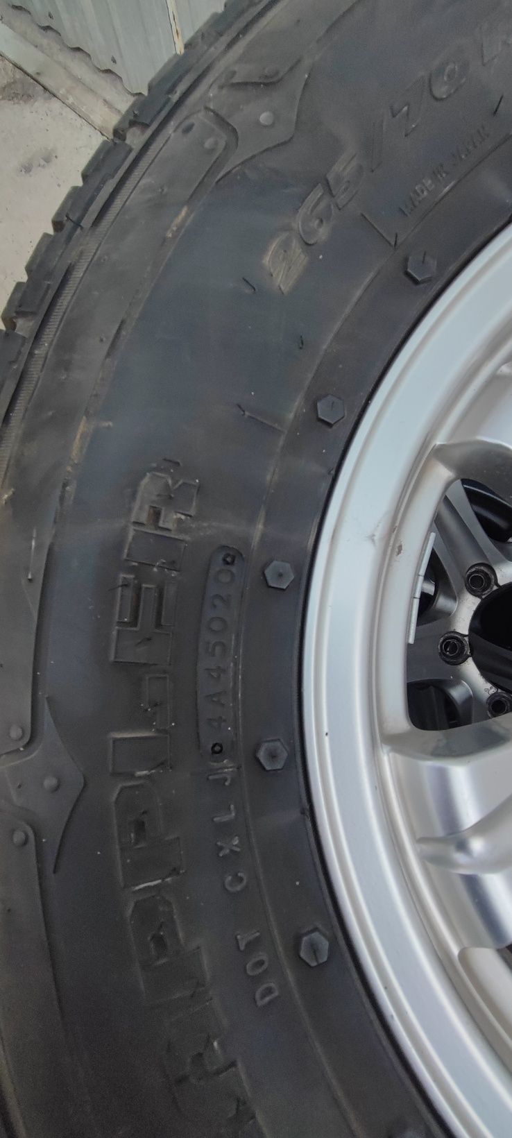 Шины с дисками r16 Nitto 265 70 r16