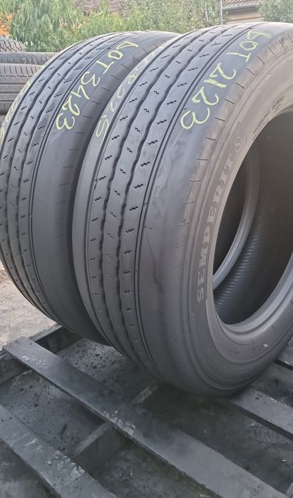 2 Anvelope Semperit Directie 315/60 R22.5 impecabile DOT 3423.